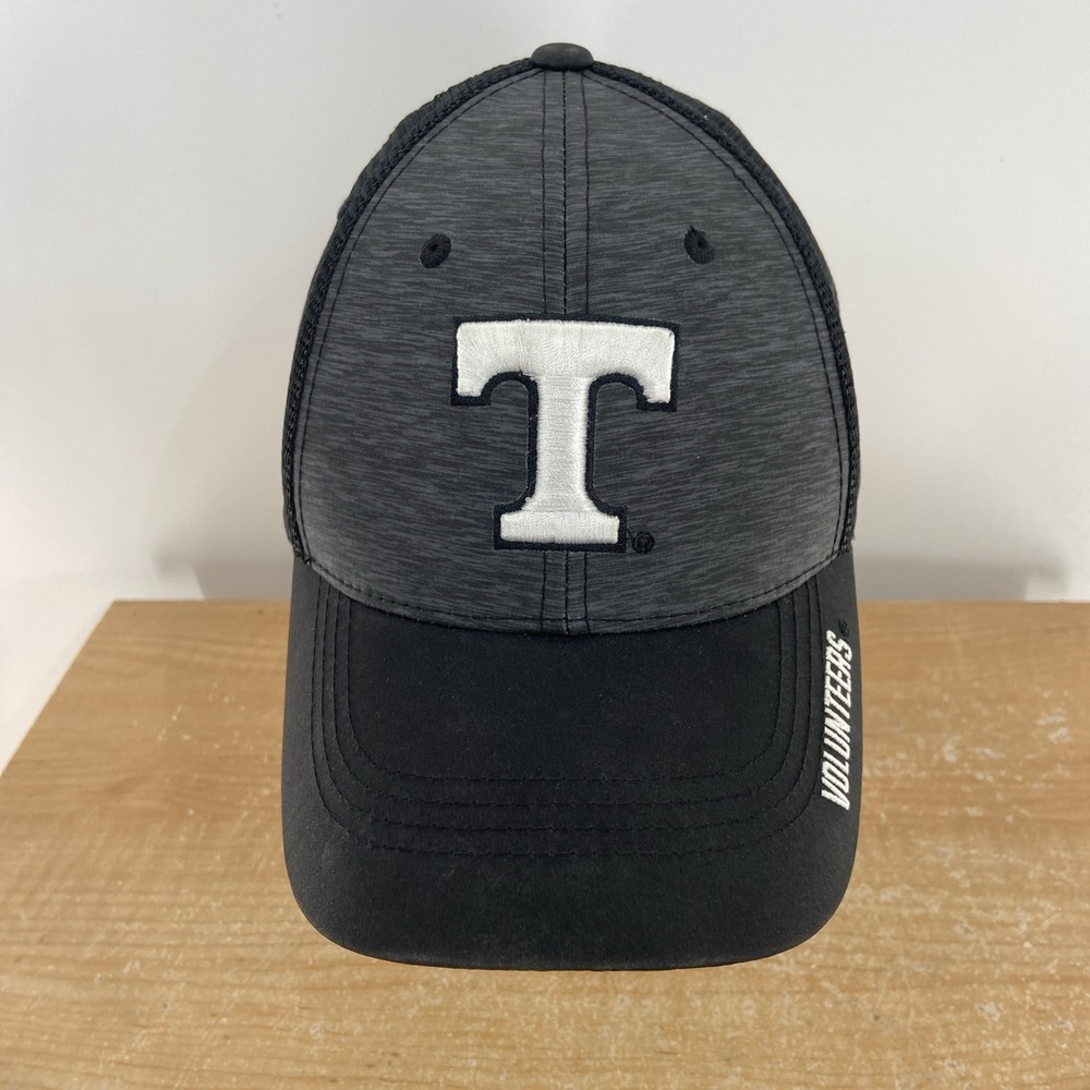Tennessee Volunteers Hat Cap SnapBack One Size Gray Black Captivating Headwear